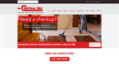 Desktop Screenshot of mrcentralvac.com